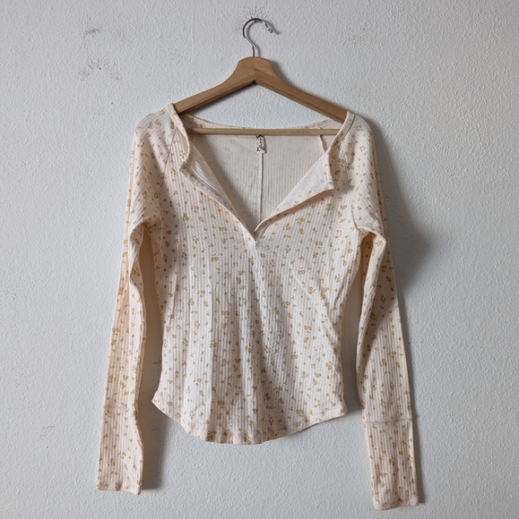 Free People Intimately Billie Jersey Top - Picture 2 of 8